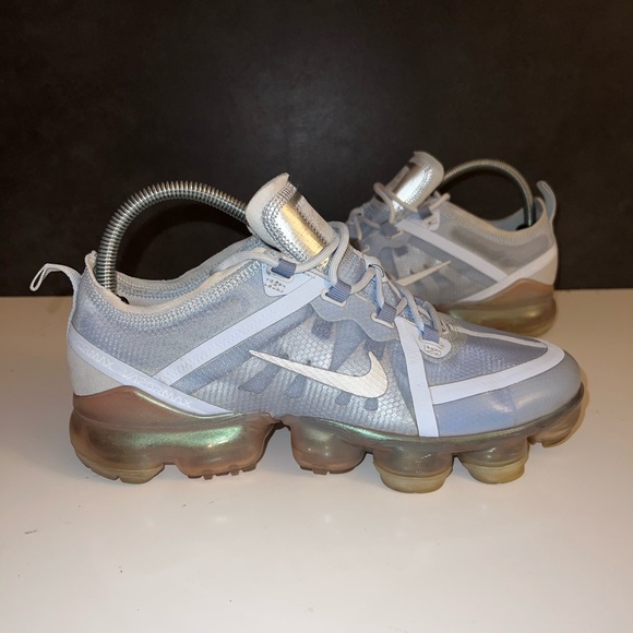 Nike Air VaporMax Indigo Fog Pure Platinum Blue AJ2617-001 Wmns 8.5 / 7Y - Picture 10 of 16